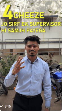 4CHEEZE - Jo sirf ek supervisor hi samajh payega